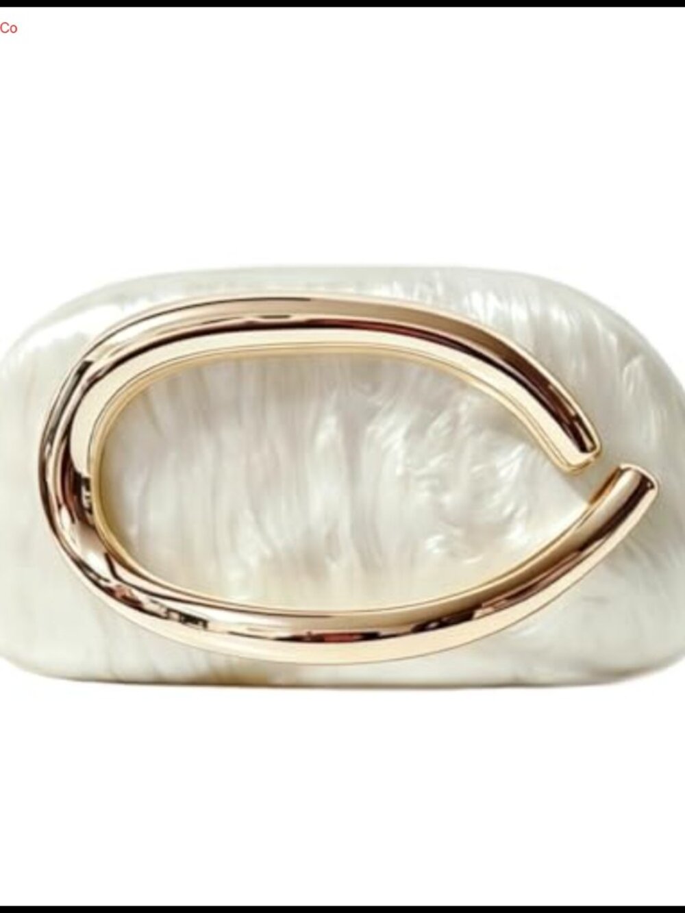Acrylic Clutch Purse for Women Round Evening Handbag for Wedding Party Prom